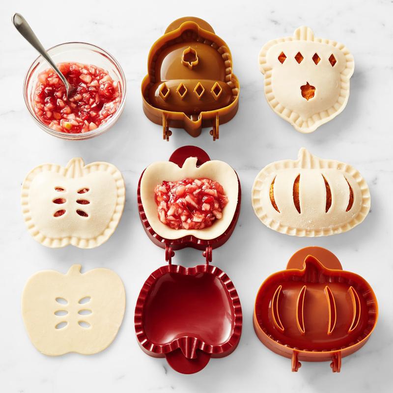 Fall Hand Pie Molds Set Of 3 Christmas Baking Kitchen Tools - More bang for your bucks