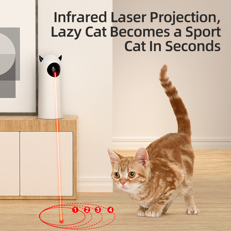 Electric Automatic Infrared Cat Teaser Toys - More bang for your bucks