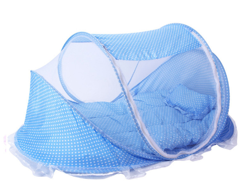 Foldable  Baby Bed Net With Pillow Net 2pieces Set - More bang for your bucks