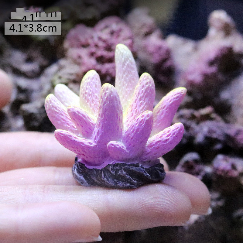 Simulation Coral Set Fish Tank Decoration Landscaping Decoration Supplies - More bang for your bucks