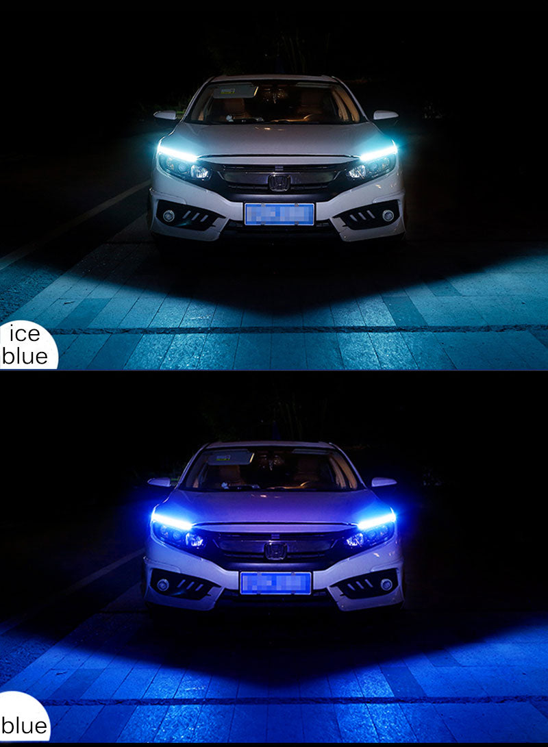 Car Light Turn Signal Led Strip Car LED Daytime Running - More bang for your bucks