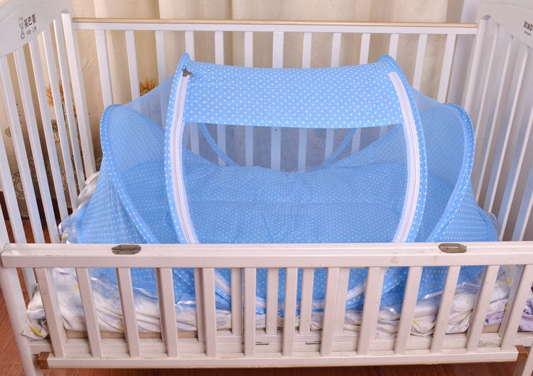 Foldable  Baby Bed Net With Pillow Net 2pieces Set - More bang for your bucks