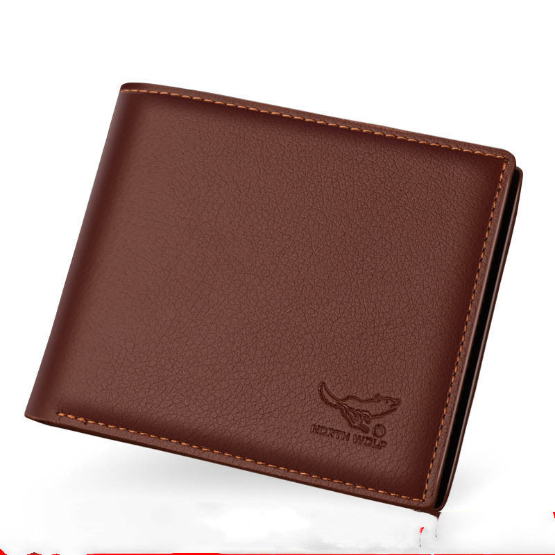 Wallet men's short zipper Korean wallet - More bang for your bucks