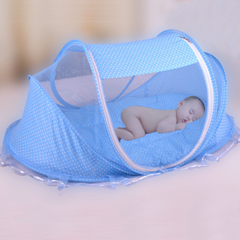 Foldable  Baby Bed Net With Pillow Net 2pieces Set - More bang for your bucks