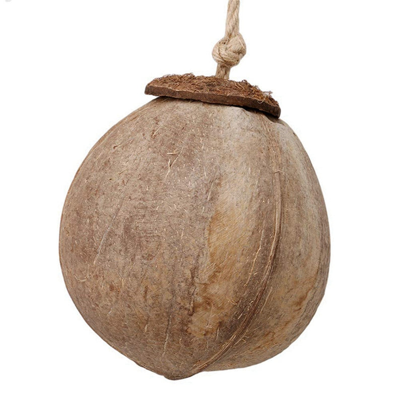 Natural coconut shell bird nest - More bang for your bucks