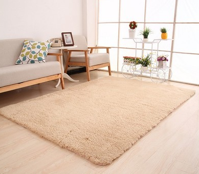 Living Room Rug Area Solid Carpet Fluffy Soft Home Decor White Plush Carpet Bedroom Carpet Kitchen Floor Mats White Rug Tapete - More bang for your bucks