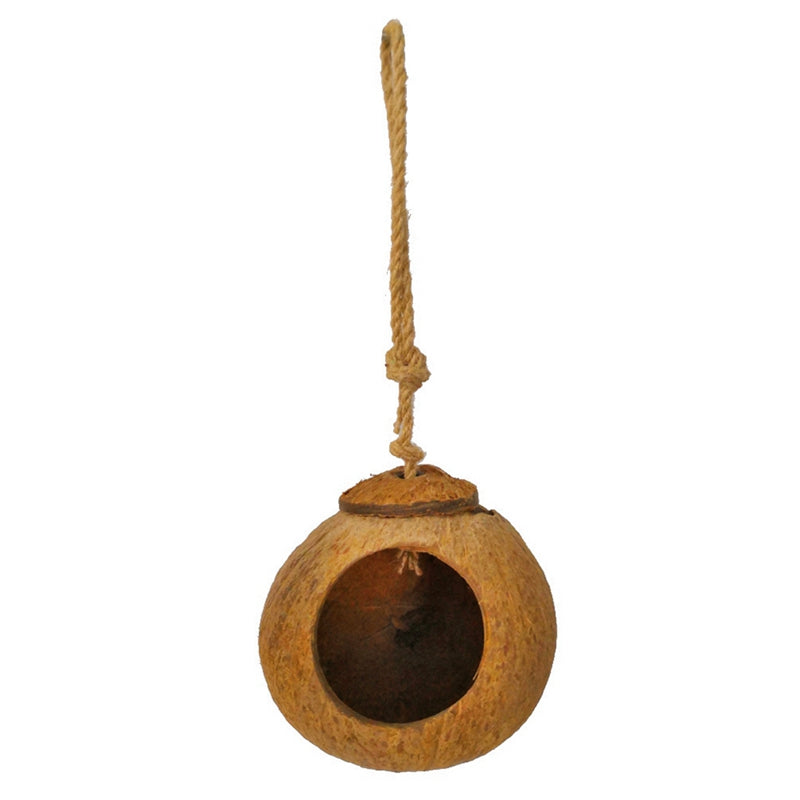 Natural coconut shell bird nest - More bang for your bucks