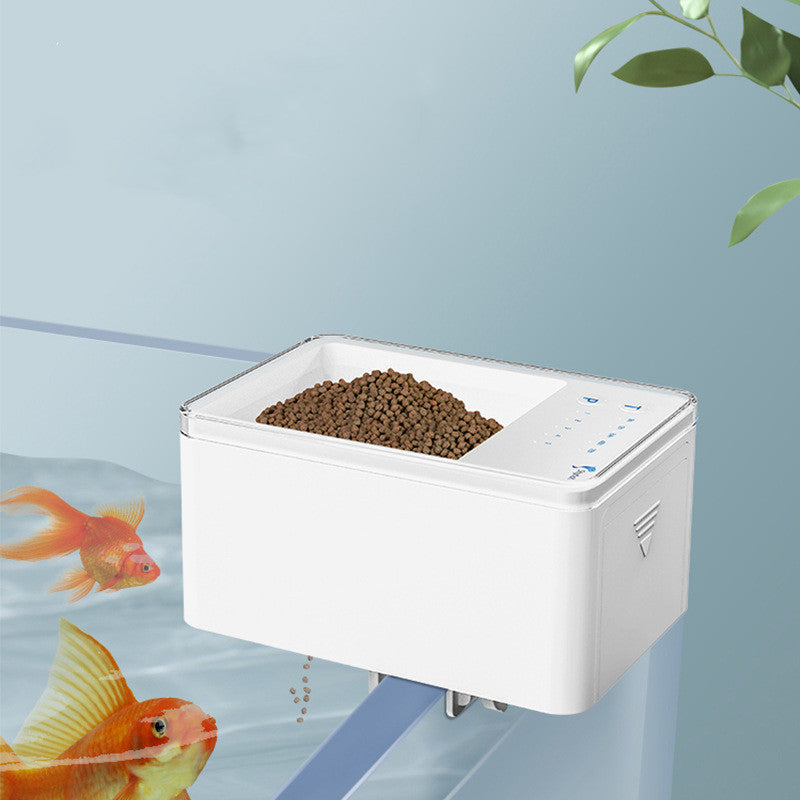 Pet Feeding Fish Food Dispenser Digital Automatic Fish Feeder LED Aquarium Digital Fish Tank - More bang for your bucks