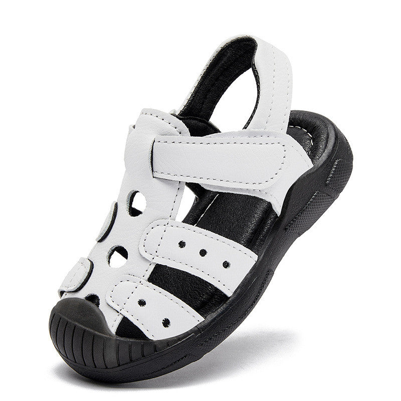 Girls Baby Soft Sole Boys Sandals Baotou Beach Shoes - More bang for your bucks