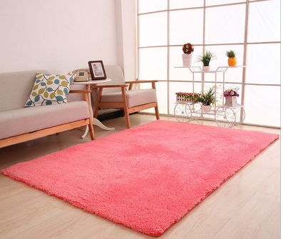 Living Room Rug Area Solid Carpet Fluffy Soft Home Decor White Plush Carpet Bedroom Carpet Kitchen Floor Mats White Rug Tapete - More bang for your bucks