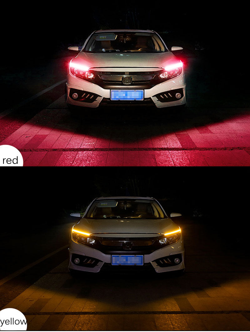 Car Light Turn Signal Led Strip Car LED Daytime Running - More bang for your bucks