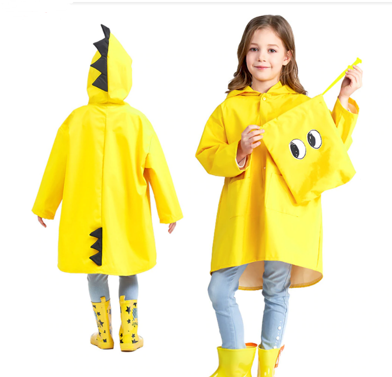 Dinosaur Raincoat for Kids - More bang for your bucks