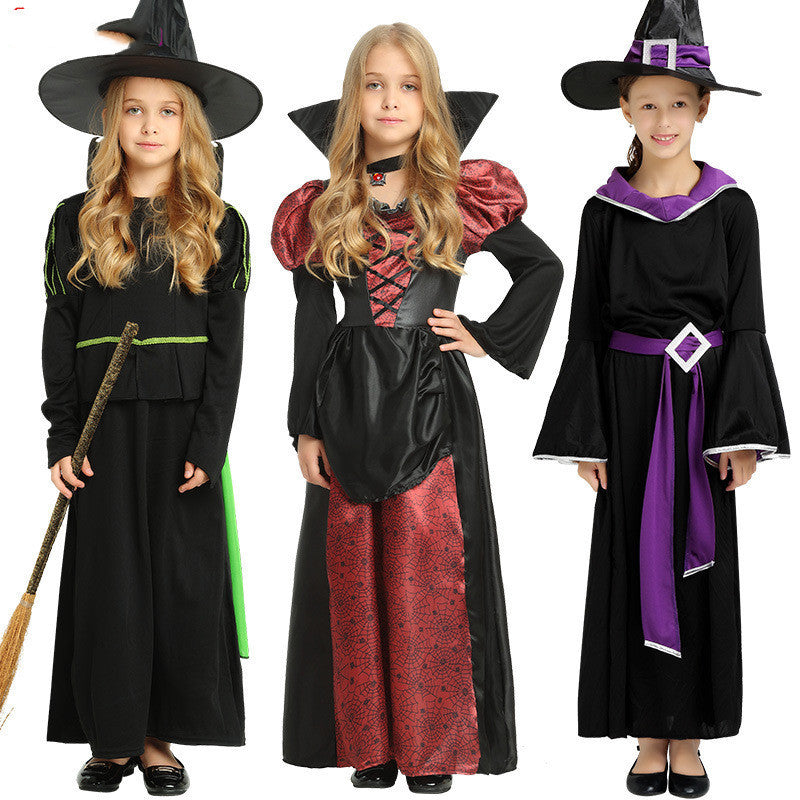 Children's witch costumes