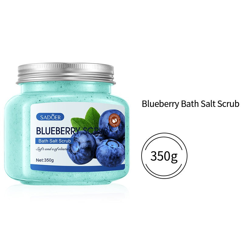 Fruit Bath Salt Scrub Cream Exfoliating Body Care - More bang for your bucks