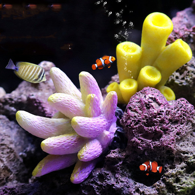 Simulation Coral Set Fish Tank Decoration Landscaping Decoration Supplies - More bang for your bucks