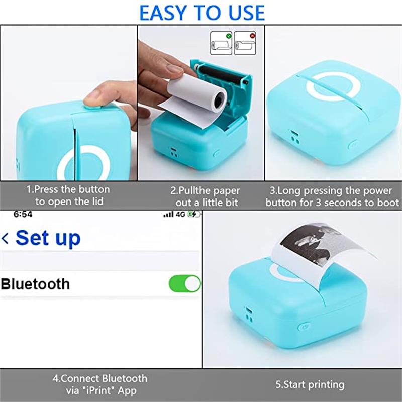 C13 Self-adhesive Label Printer Can Be Connected To Bluetooth