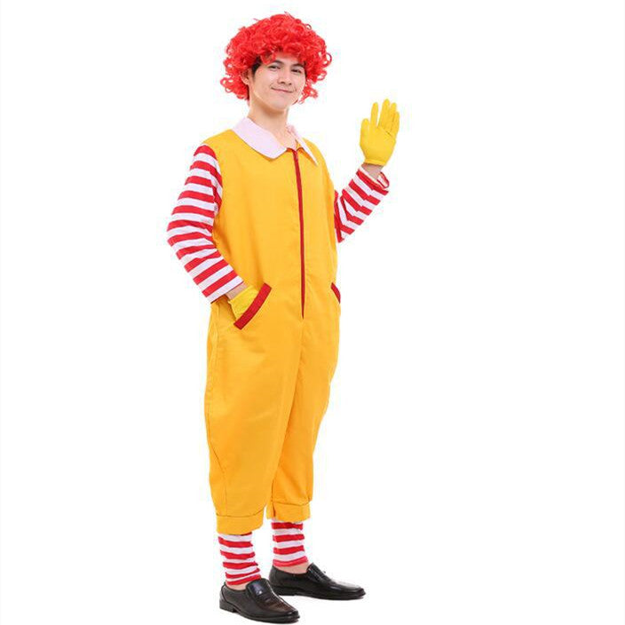 Christmas Children's Adult Clown Costume