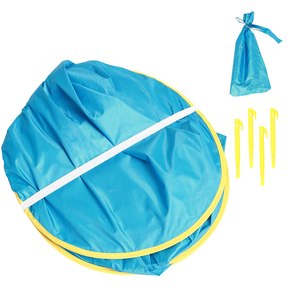 Baby Beach Tent Kids Outdoor Camping Easy Fold Up Waterproof  Up Sun Awning Tent UV-protecting - More bang for your bucks