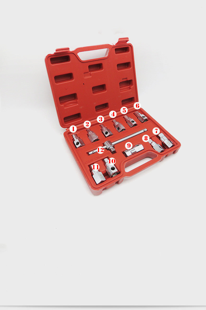 12 pieces of hexagonal oil drainage tools - More bang for your bucks