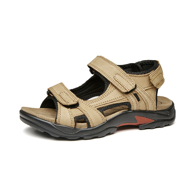 Outdoor Sandals Beach Leather Roman Sandals - More bang for your bucks