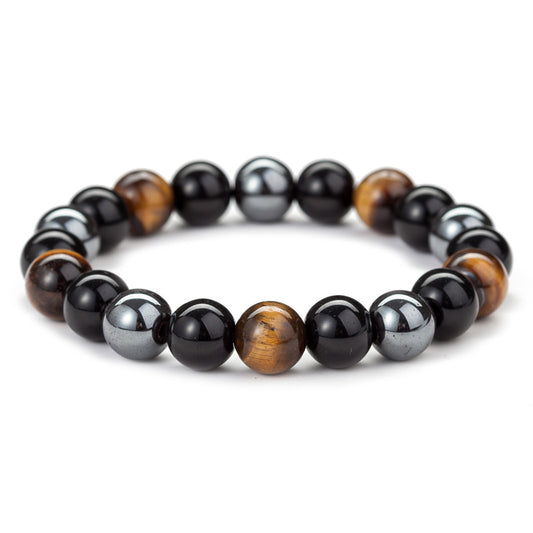 Tiger Eye Stone Bracelet Natural Stone Bracelet - More bang for your bucks