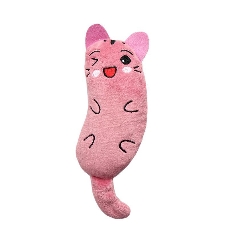 Cat Pet Plush Embroidered Mint Toys - More bang for your bucks