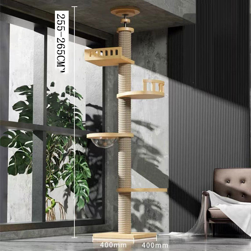 Tongtian Column Climbing Frame Cat Toys - More bang for your bucks