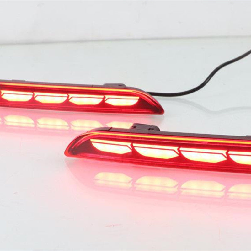 Car Modified Rear Bumper Lights Turn To Streamer Function - More bang for your bucks