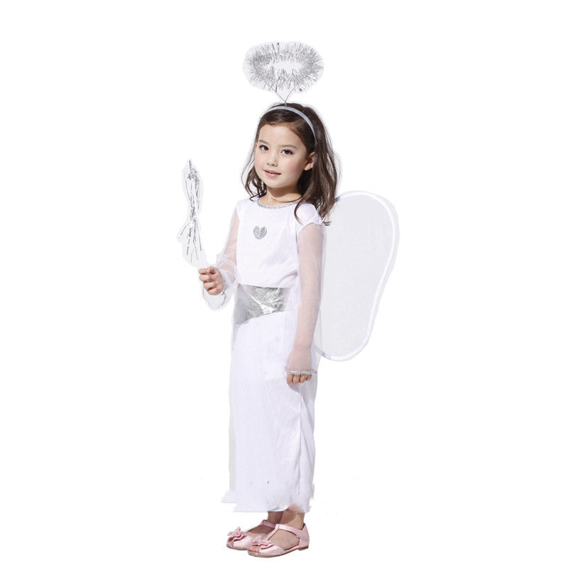 Children's Clothing Girls Angel Dress Costume Party Costumes