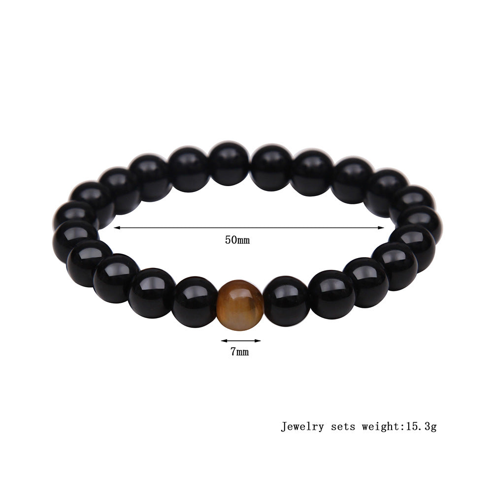 Tiger Eye Stone Bracelet Natural Stone Bracelet - More bang for your bucks