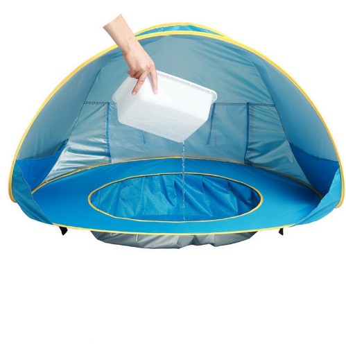 Baby Beach Tent Kids Outdoor Camping Easy Fold Up Waterproof  Up Sun Awning Tent UV-protecting - More bang for your bucks