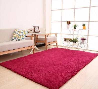 Living Room Rug Area Solid Carpet Fluffy Soft Home Decor White Plush Carpet Bedroom Carpet Kitchen Floor Mats White Rug Tapete - More bang for your bucks