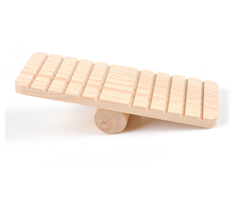 Hamster wooden seesaw - More bang for your bucks