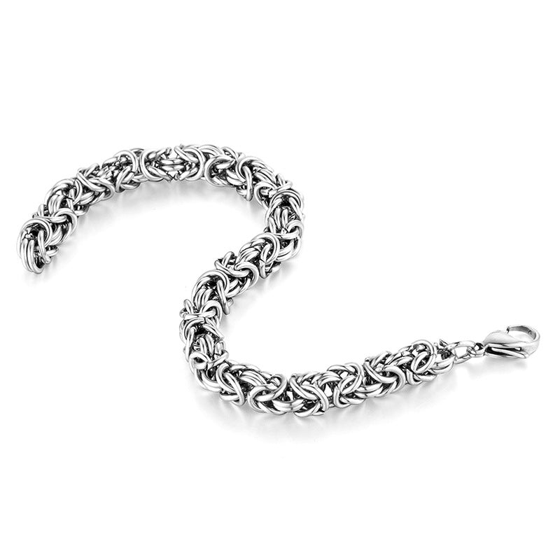 New Personalized Titanium Steel Men's Bracelet - More bang for your bucks