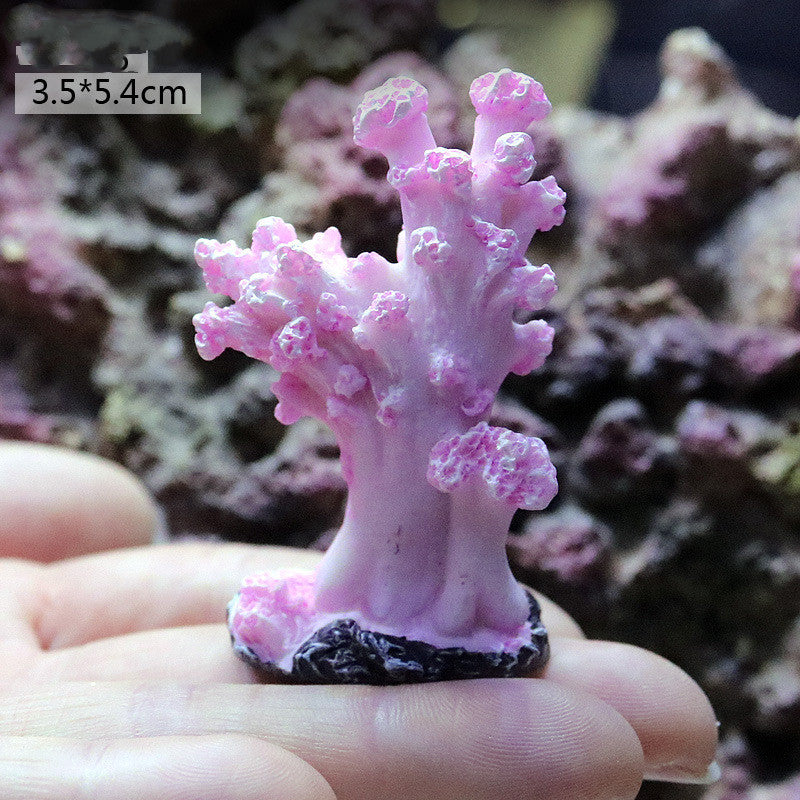 Simulation Coral Set Fish Tank Decoration Landscaping Decoration Supplies - More bang for your bucks