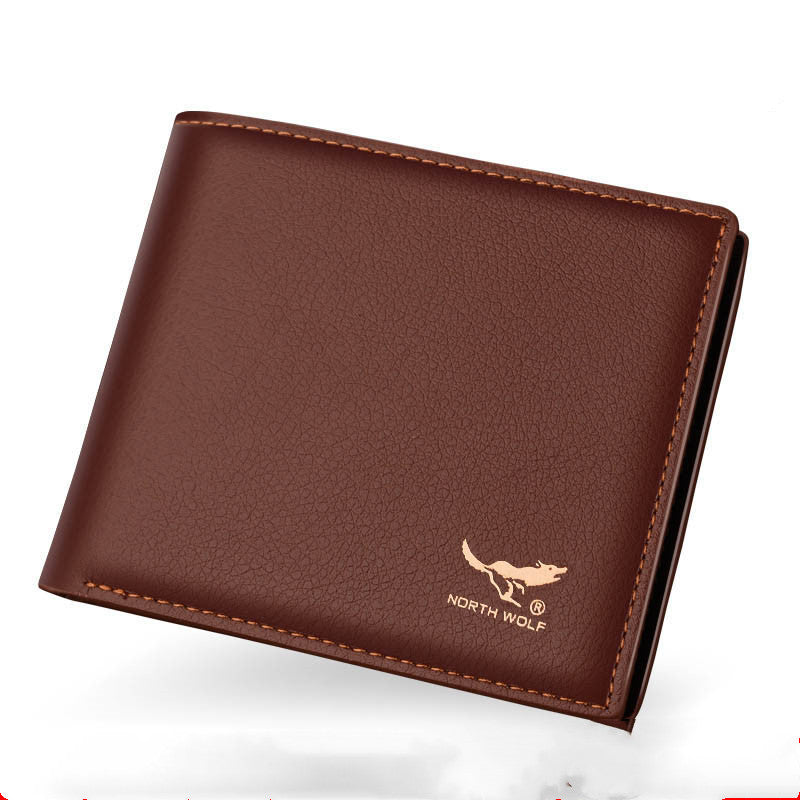 Wallet men's short zipper Korean wallet - More bang for your bucks