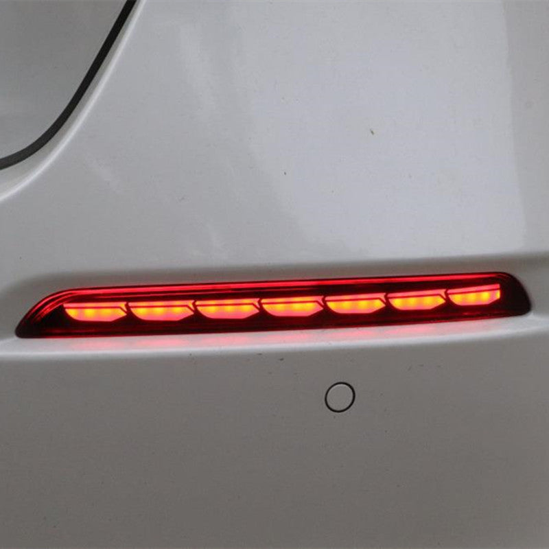 Car Modified Rear Bumper Lights Turn To Streamer Function - More bang for your bucks