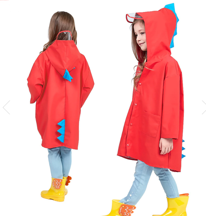 Dinosaur Raincoat for Kids - More bang for your bucks