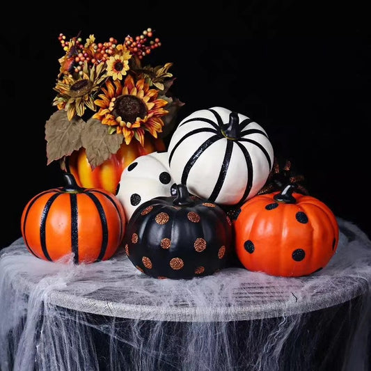 Fashion Halloween Pumpkin Decoration Large-scale Scene Layout Simulation