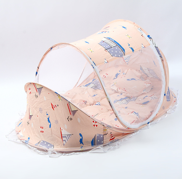 Foldable  Baby Bed Net With Pillow Net 2pieces Set - More bang for your bucks