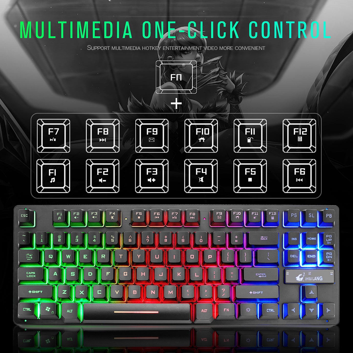 Electronic Games Mechanical Keyboard Notebook Keyboard - More bang for your bucks