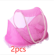 Foldable  Baby Bed Net With Pillow Net 2pieces Set - More bang for your bucks