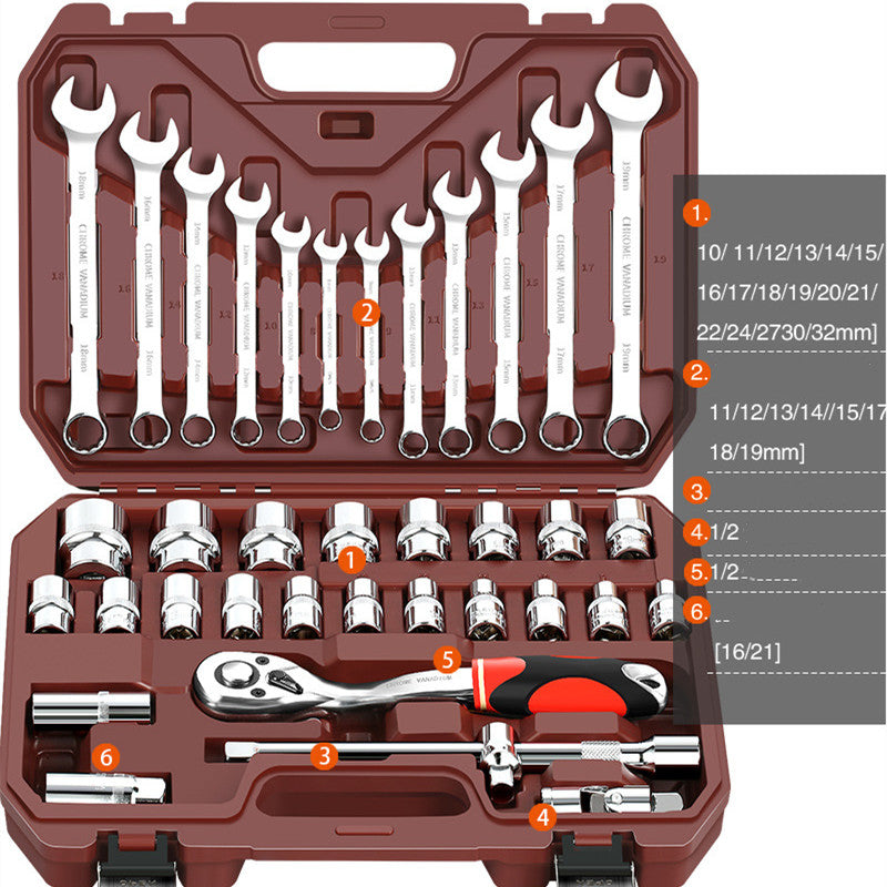 Complete Set Of Automobile Repair Tools - More bang for your bucks