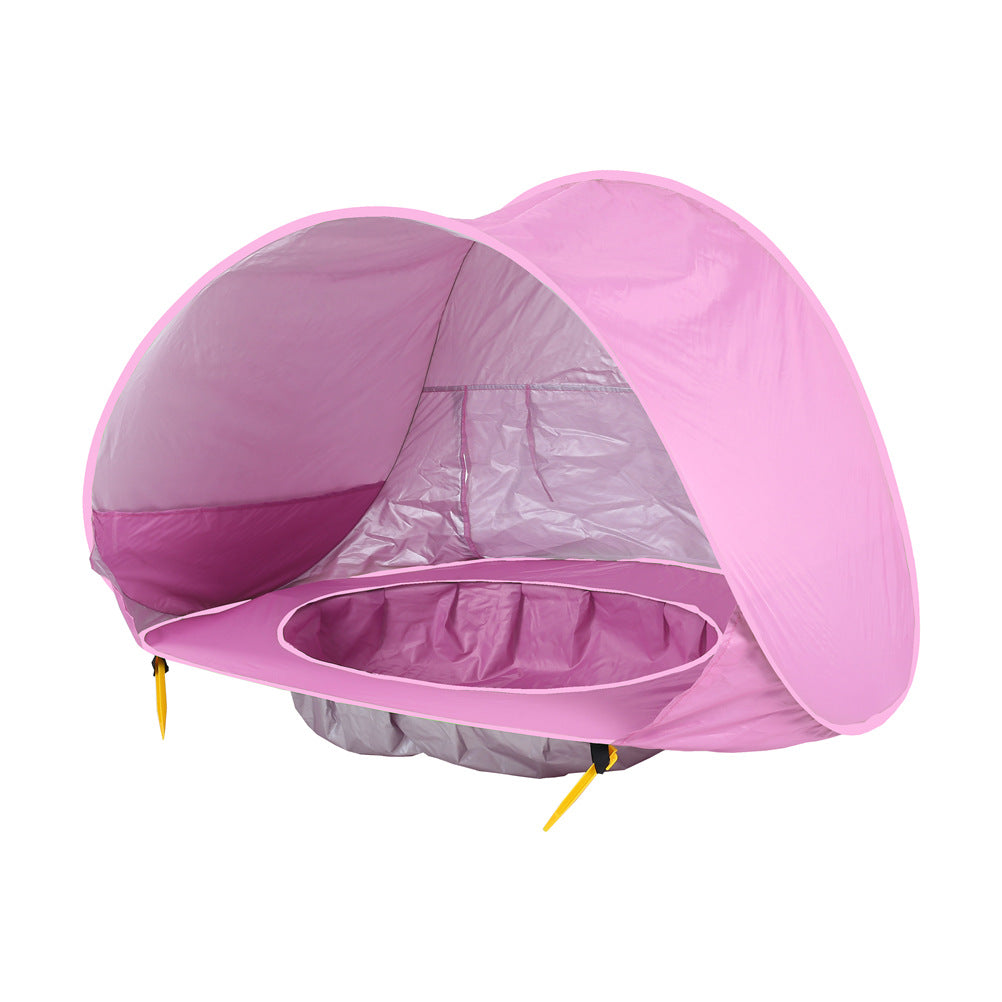 Baby Beach Tent Kids Outdoor Camping Easy Fold Up Waterproof  Up Sun Awning Tent UV-protecting - More bang for your bucks