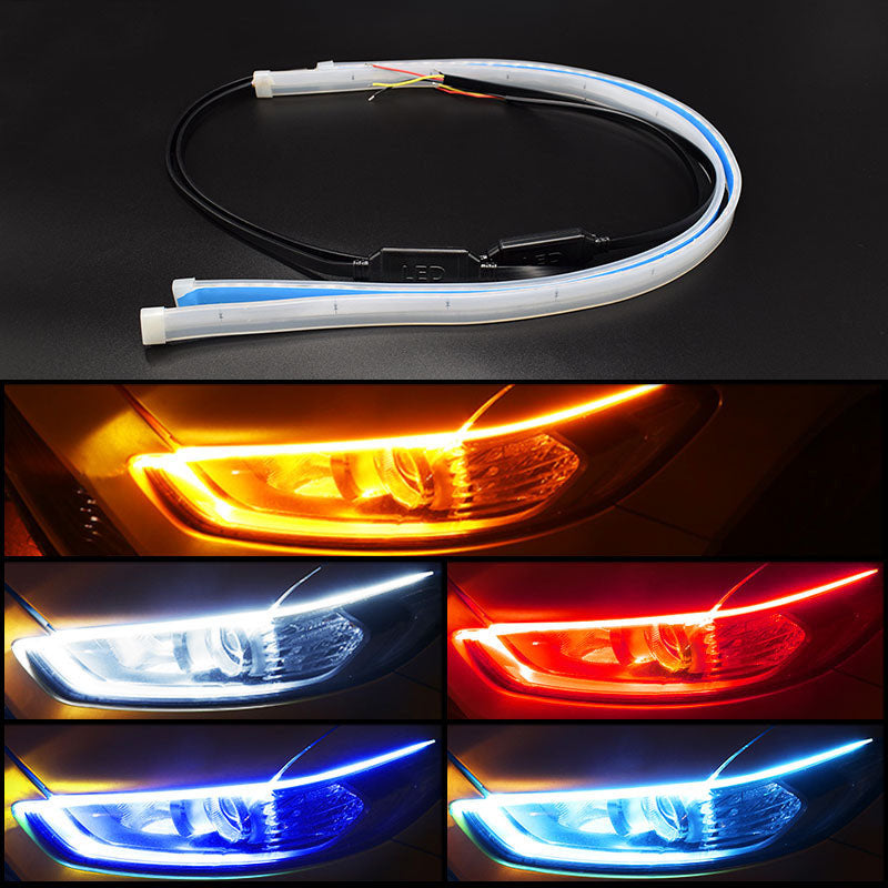 Car Light Turn Signal Led Strip Car LED Daytime Running - More bang for your bucks