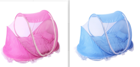 Foldable  Baby Bed Net With Pillow Net 2pieces Set - More bang for your bucks