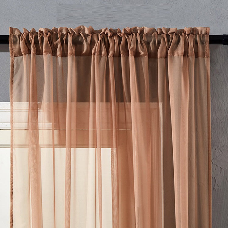 Modern And Simple Pure Color Cotton And Linen Window Screen - More bang for your bucks