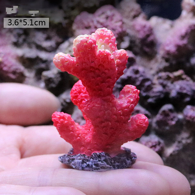 Simulation Coral Set Fish Tank Decoration Landscaping Decoration Supplies - More bang for your bucks