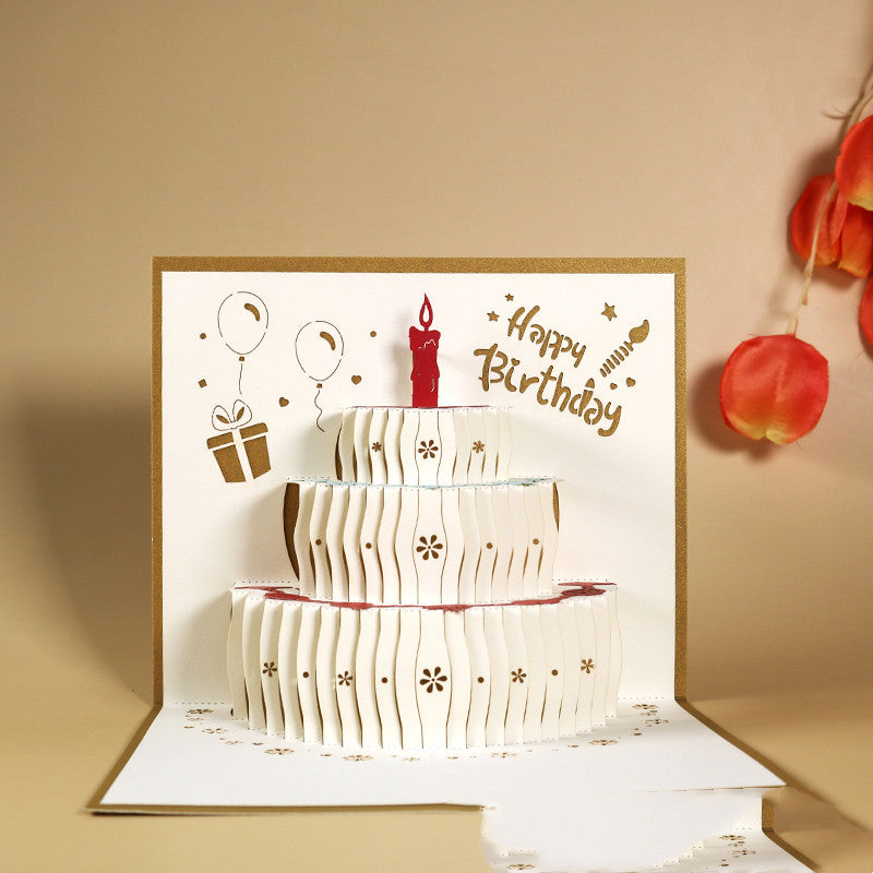 Thanksgiving 3d Pop-up Greeting Card