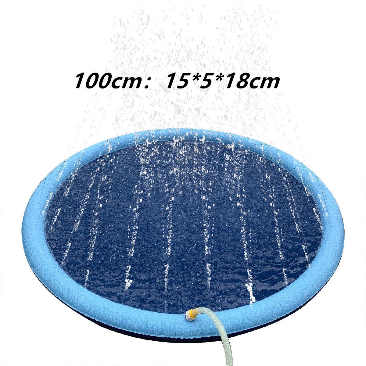 Non-Slip Splash Pad For Kids And Pet Dog Pool Summer Outdoor Water Toys Fun Backyard Fountain Play Mat - More bang for your bucks